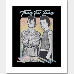 Tears For Fears // Retro Style Design Posters and Art